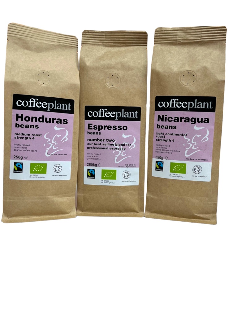 Organic Coffee Sample Pack - Strong Blends